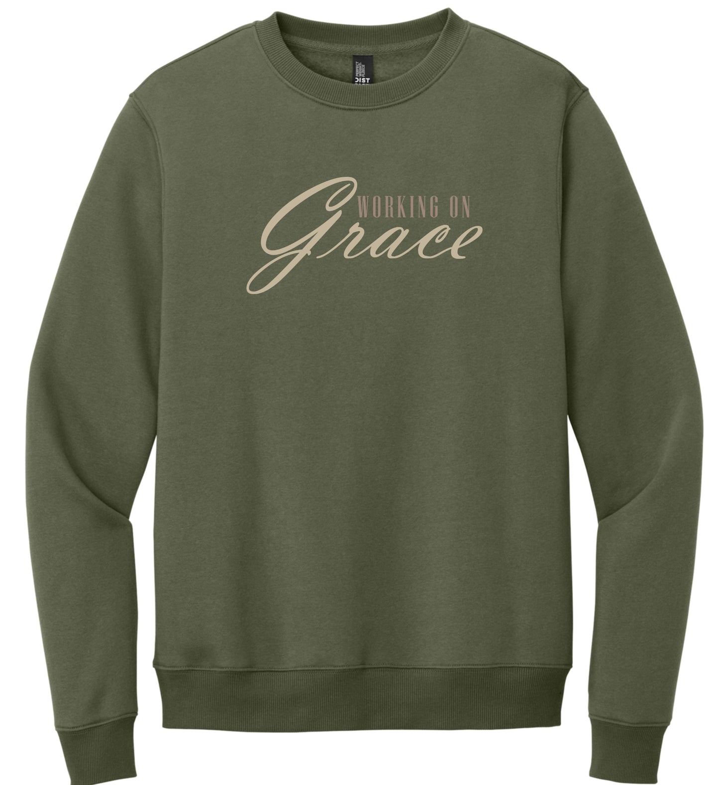 Working On Grace Crewneck Sweatshirt