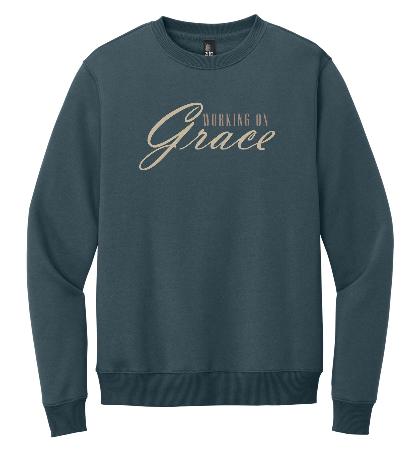 Working On Grace Crewneck Sweatshirt